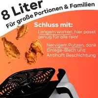 ProfiCook friteuse acier inoxydable PC-FR 1269 H