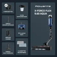 Rowenta balai x-force flex 9.60 aqua aller RH 20CO