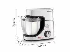 Moulinex robot pétrin masterchef 1100W Qa512d10