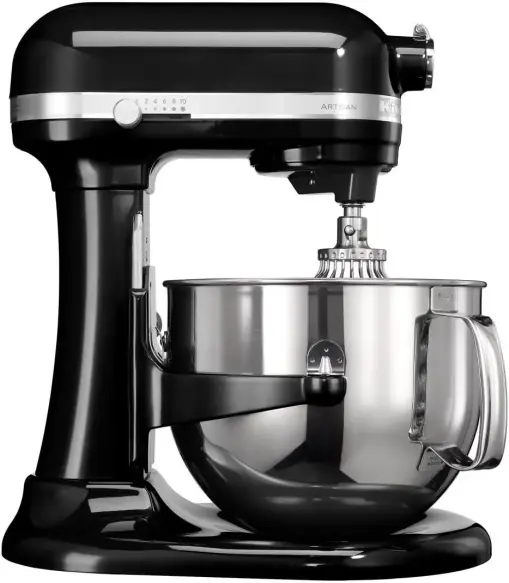 KitchenAid pétrin artisan noir 6.9L 5KSM7580XEOB