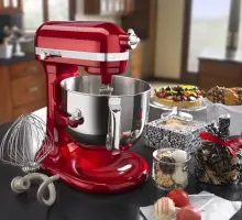KitchenAid pétrin artisan noir 6.9L 5KSM7580XEOB