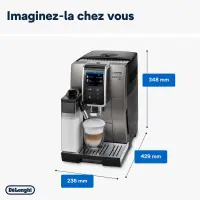 Delonghi cafétiere connectée dinamica plus ECAM372.95.TB