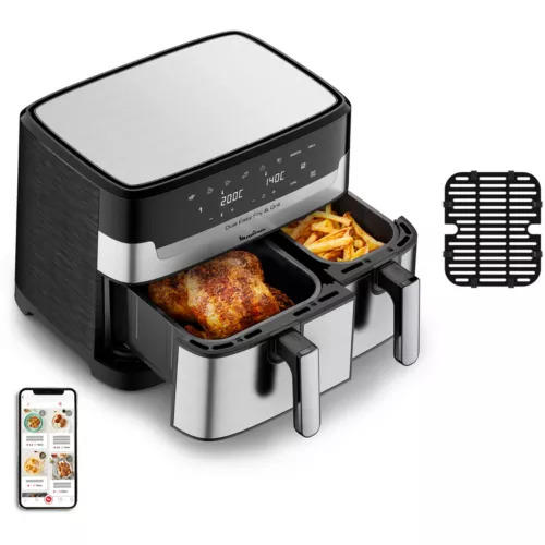 Moulinex friteuse dual easy fry&grill 8.3L 2700w EZ905D20