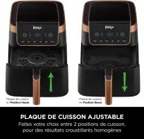 Ninja friteuse air fryer max pro AF180EUCP 6.2 L