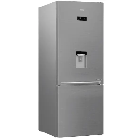 Beko combinet 70cm 620L inox RCNE620E40DSX