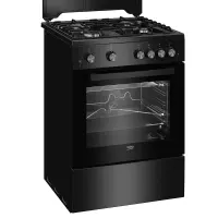 Beko cuisinière pose libre gaz 60 cm fsgtr62210gbcs