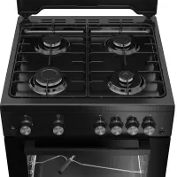 Beko cuisinière pose libre gaz 60 cm fsgtr62210gbcs