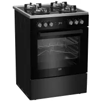 Beko cuisinière pose libre 60cm fsrt62310dbcs