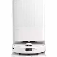 Roborock Qrevo robot aspirateur station multifonction blanc