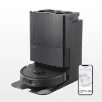 Roborock Qrevo S aspirateur robot station multifonction noir