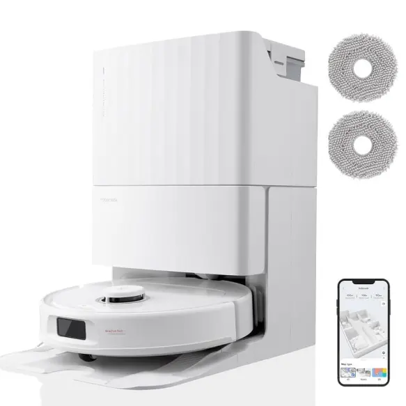 Roborock Qrevo Pro aspirateur robot blanc