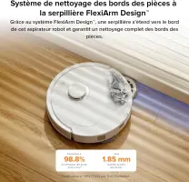 Roborock Qrevo Pro aspirateur robot blanc