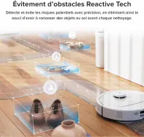 Roborock Qrevo Pro aspirateur robot blanc
