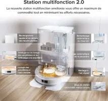 Roborock Qrevo Pro aspirateur robot blanc
