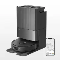 Roborock Qrevo aspirateur robot station multifonction noir