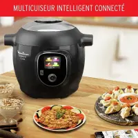 Moulinex cookeo connecté Bluetooth noir CE867810