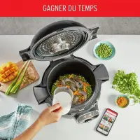 Moulinex cookeo connecté Bluetooth noir CE867810