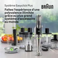 Braun multiquick 9 mixeur plongeant MQ 9187XLI