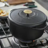 Tefal cocotte fonte d'acier ronde E2230504