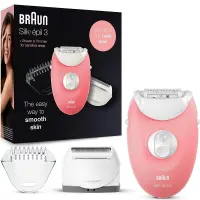 Braun épilateur 3 en 1 Se 3440 Silk épil 3 Starter