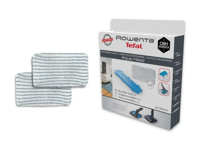 Rowenta Lingettes microfibres aspirateur  ZR009501