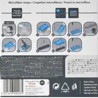 Rowenta Lingettes microfibres aspirateur  ZR009501