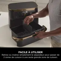 Ninja foodi friteuse FlexDrawer 10.4L AF500EUCP