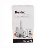 ICQN mixeur batteur  5en1 1100w IQFP101302