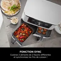 Ninja foodi max friteuse dual zone 9.5L AF400EUWH