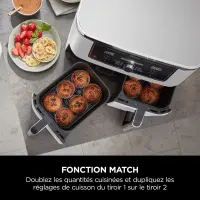 Ninja foodi max friteuse dual zone 9.5L AF400EUWH