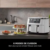 Ninja foodi max friteuse dual zone 9.5L AF400EUWH