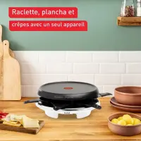 Tefal raclette colormania 6 coupelles RE151110