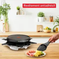 Tefal raclette colormania 6 coupelles RE151110