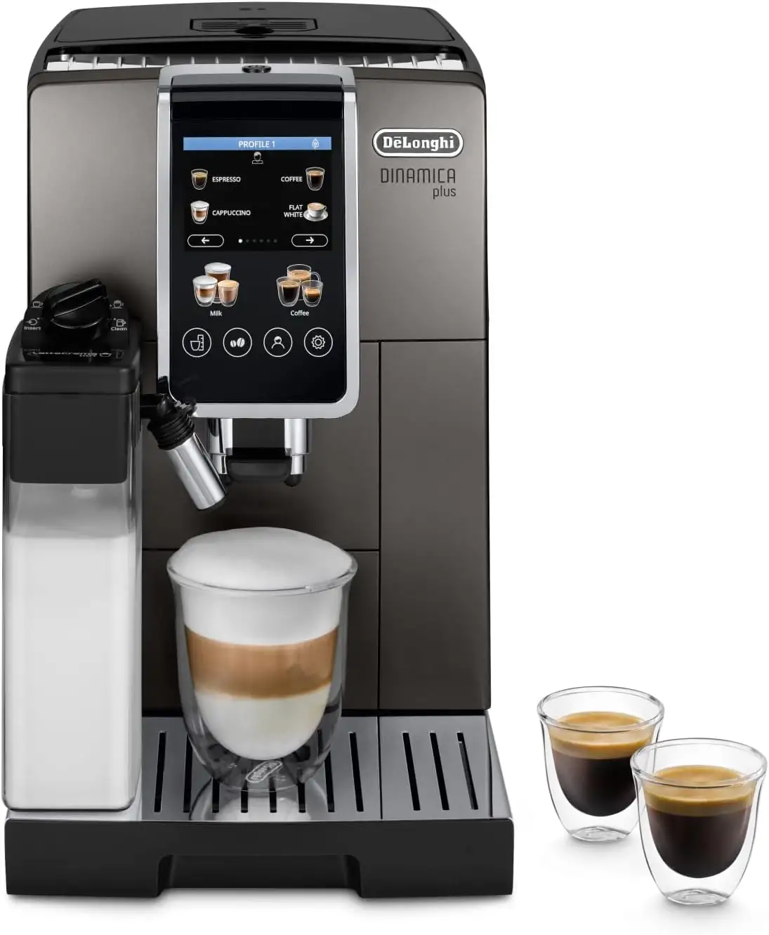 Delonghi cafétiere dinamica plus titanium FEB3895.TB