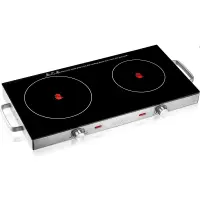 HEINRICH'S double plaque de cuisson HDK 8696