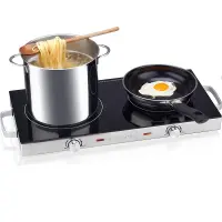 HEINRICH'S double plaque de cuisson HDK 8696