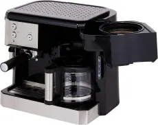 Delonghi machine à café  cafétiere métallique 2en1 BCO421.S