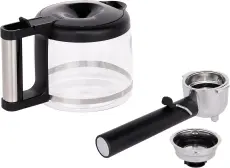 Delonghi machine à café  cafétiere métallique 2en1 BCO421.S