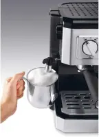 Delonghi machine à café  cafétiere métallique 2en1 BCO421.S