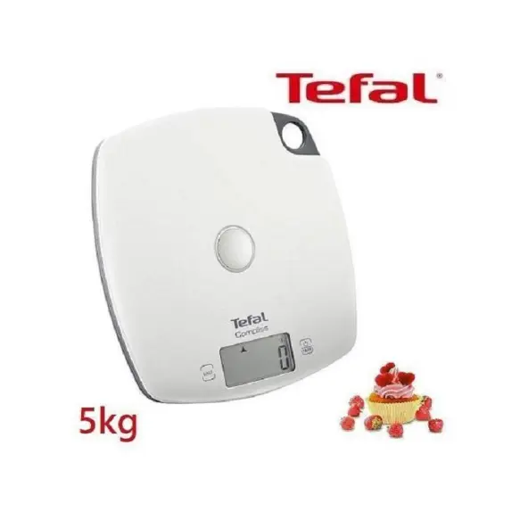 Tefal balance cuisine 5kg et 1g BC1000V1 Blanc