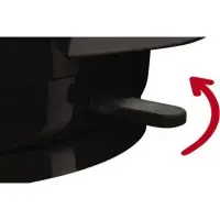 Moulinex bouilloire électrique Uno noir 1.5 L BY150810