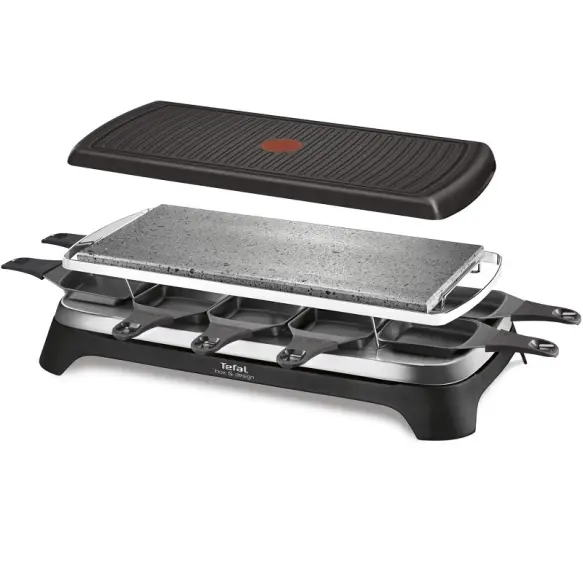 Tefal Raclette Pierrade 1350W RE45A812