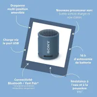 Sony enceinte ultraportable sans fil SRS-XB13