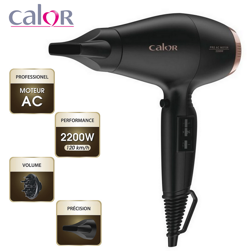 Calor Compact Pro + sèche cheveux CV6930C0