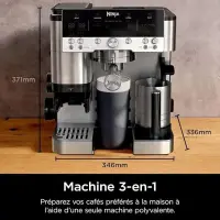 Ninja machine à café Luxe  broyeur à grains ES601EU