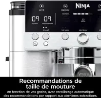 Ninja machine à café Luxe  broyeur à grains ES601EU
