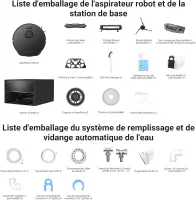ROBOT ASPIRATEUR LAVEUR DREAM X40 ULTRA
