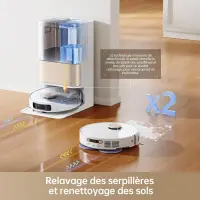 DREAME L10s Pro Ultra Heat Robot Aspirateur Laveur
