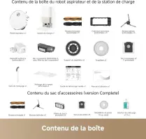 Dreame X50 Ultra Complete Robot Aspirateur avec Station
