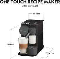 Delonghi cafétière nespresso lattissima one evo EN510.B